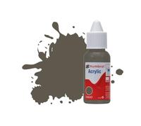 Humbrol Acrylic Paint No 75 Bronze Green Matt dropper bottle,14ml | Matt (14ml), Acrylic Paints for Models, Plastic, Metal, Wood, Glass, Ceramics and More, Touch Up Coat