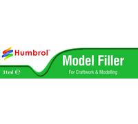 Humbrol AE3016 31ml Model Filler (Tube) for Models - Solvent Based Adhesive for