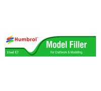 Humbrol AE3016 31ml Model Filler (Tube) for Models - Solvent Based Adhesive for Plastic Modelling Kits - Model Making Filler, Low Viscosity Super Glu