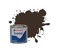 Humbrol AQ0010 Enamel Tinlet No 10 Service Brown - Gloss, 50ml