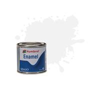 Humbrol AQ0034 Enamel Tinlet No 34 Matt White - Matt