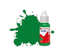 Humbrol Model Paint - DB0002 No 2 Emerald Green - Gloss (14ml), Acrylic Paints for Models, Plastic, Metal, Wood, Glass, Ceramics and More, Acrylic Touch Up Paint - Hobby Paint Bottle for Craft Kits