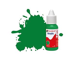 Humbrol DB0002 Acrylic Paint No 2 Emerald Green - Gloss,14 ml (Pack of 1)