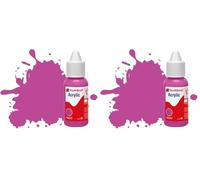 Humbrol DB0058 Acrylic Paint No 58 Magenta Matt (Pack of 2)
