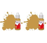 Humbrol DB0093 Acrylic Paint No 93 Desert Yellow,14 ml (Pack of 2)