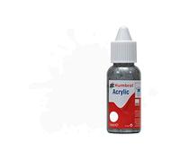 Humbrol No 130 White - Satin Acrylic