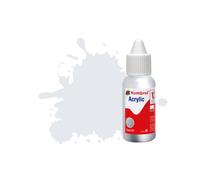 Humbrol DB0191 No 191 Chrome Silver Metallic Acrylic Paint 14ml dropper bottle