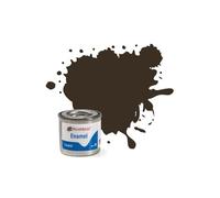 Humbrol Model Paint - AA0117 No 10 Service Brown - Gloss - Tinlet No 1 (14ml), Enamel Paints for Models, Plastic, Metal, Wood, Glass, Ceramics and More, Enamel Touch Up Paint - Paint Tin for Craft
