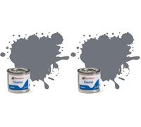 Humbrol Enamel Paint 14ML No 164 Dark Sea Grey - Satin (Pack of 2)