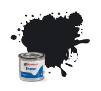 Humbrol Enamel Paint 14ML No 21 Black - Gloss
