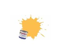 Humbrol Model Paint - AA0268 No 24 Trainer Yellow - Matt - Tinlet No 1 (14ml), Enamel Paints for Models, Plastic, Metal, Wood, Glass, Ceramics and More, Enamel Touch Up Paint - Hobby Paint for Craft