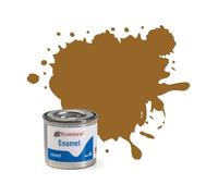 Humbrol Model Paint - AA0285 No 26 Khaki - Matt - Tinlet No 1 (14ml), Enamel Paints for Models, Plastic, Metal, Wood, Glass, Ceramics and More, Enamel Touch Up Paint - Hobby Paint Tin for Craft Kits