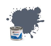 Humbrol Model Paint - AA0850 No 77 Navy Blue - Matt - Tinlet No 1 (14ml), Enamel Paints for Models, Plastic, Metal, Wood, Glass, Ceramics and More, Enamel Touch Up Paint - Hobby Paint Tin for Craft