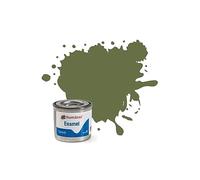 Humbrol Model Paint - AA0881 No 80 Grass Green - Matt - Tinlet No 1 (14ml), Enamel Paints for Models, Plastic, Metal, Wood, Glass, Ceramics, and More, Enamel Touch Up Paint - Hobby Paint for Craft