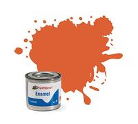 Humbrol Model Paint - AA0905 No 82 Orange Lining - Matt - Tinlet No 1 (14ml), Enamel Paints for Models, Plastic, Metal, Wood, Glass, Ceramics and More, Enamel Touch Up Paint - Paint Tin for Craft Kits