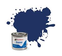 Humbrol Model Paint - AA0165 No 15 Midnight Blue - Gloss - Tinlet No 1 (14ml), Enamel Paints for Models, Plastic, Metal, Wood, Glass, Ceramics and More, Enamel Touch Up Paint - Hobby Paint for Craft