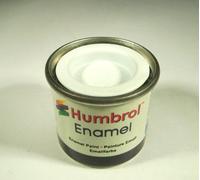 Humbrol - Enamel Paint, White (Hornby AA0374)