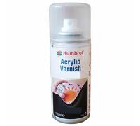 Humbrol Matt Spray Paint - AD6049 Acrylic No 49 Varnish 150ml - Model Paints for Plastic Kits, Fast-Drying Modelling Paint for Crafting Surfaces Incl