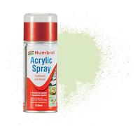 Humbrol Matt Spray Paint - AD6090 No 90 Beige Green 150ml - Model Paints for Plastic Kits, Fast-Drying Modelling Paint for Crafting Surfaces Including Plastic, Fabric, Glass, Wood & Metal Models