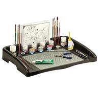 Humbrol Model Making Tools - AG9156A Work Station - Craft Tools for Model Kits, Modelling Accessories for Adults, Easy Hold Handles & Secure Rubber Feet, Crafting Stand for Hobby Building