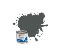 Humbrol Model Paint - AA0299 No 27 Sea Grey - Matt - Tinlet No 1 (14ml), Enamel Paints for Models, Plastic, Metal, Wood, Glass, Ceramics and More, Enamel Touch Up Paint - Hobby Paint for Craft Kits
