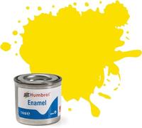 Humbrol Model Paint - AA1095 No 99 Lemon - Matt - Tinlet No 1 (14ml), Enamel Paints for Models, Plastic, Metal, Wood, Glass, Ceramics and More, Enamel Touch Up Paint - Hobby Paint Tin for Craft Kits