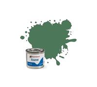 Humbrol Model Paint - AA1119 No 101 Mid Green - Matt - Tinlet No 1 (14ml), Enamel Paints for Models, Plastic, Metal, Wood, Glass, Ceramics and More, Enamel Touch Up Paint - Hobby Paint for Craft Kits