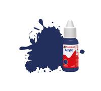 Humbrol Model Paint - DB0015 No 15 Midnight Blue - Gloss (14ml), Acrylic Paints for Models, Plastic, Metal, Wood, Glass, Ceramics and More, Acrylic T