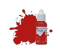 Humbrol Model Paint - DB0153 No 153 Insignia Red - Matt (14ml), Acrylic for Models, Plastic, Metal, Wood, Glass, Ceramics and More, Touch Up - Hobby Bottle for Craft Kits
