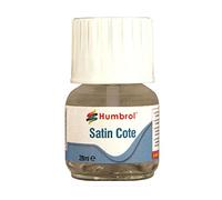 Humbrol Modelcote Satin Cote Bottle, Varnish, 4.2 x 4.2 x 6.4 cm