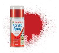 Humbrol Modellers Spray Paint - AD6220 No 220 Italian Racing Red 150ml - Model Paints for Plastic Kits, Fast-Drying for Crafting Surfaces Including P