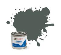 Humbrol No.1 Matt Grey Primer Enamel Paint - 14Ml Tin For Model Kits, Miniatures & Craft Projects