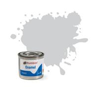 Humbrol No.11 Metallic Silver Enamel Paint - 14Ml Tin For Model Kits, Miniatures & Craft Projects