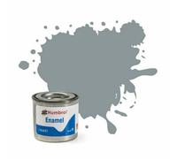 Humbrol No.140 Matt Gull Grey Enamel Paint - 14Ml Tin For Model Kits, Miniatures & Craft Projects