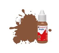 Humbrol No.186 Brown - Matt Acrylic Paint 14ml DB0186