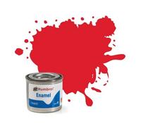 Humbrol No.19 Gloss Bright Red Enamel Paint - 14Ml Tin For Model Kits, Miniatures & Craft Projects
