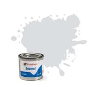 Humbrol No.196 Light Grey Enamel Paint 14Ml - Model Paint For Plastic, Metal, Wood & Crafts, High Shine Finish