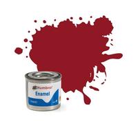 Humbrol No.20 Gloss Crimson Red Enamel Paint - 14Ml Tin For Model Kits, Miniatures & Craft Projects