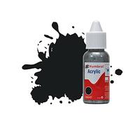 Humbrol No.21 Black - Gloss Acrylic Paint 14ml DB0021