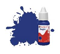Humbrol Acrylic Paint, No 25 Blue - Matt, 14 ml (Pack of 1)