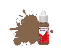 Humbrol Model Paint - DB0029 No 29 Dark Earth - Matt (14ml), Acrylic Paints for Models, Plastic, Metal, Wood, Glass, Ceramics and More, Acrylic Touch Up Paint - Hobby Paint Bottle for Craft Kits