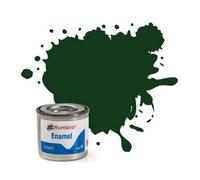 Humbrol No.3 Gloss Brunswick Green Enamel Paint - 14Ml Tin For Model Kits, Miniatures & Craft Projects