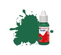 Humbrol Model Paint DB0030 No.30 Dark Green Matt - Acrylic 14ml for Models & Craft Kits