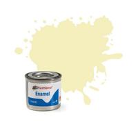 Humbrol No.41 Gloss Ivory Enamel Paint - 14Ml Tin For Model Kits, Miniatures & Craft Projects
