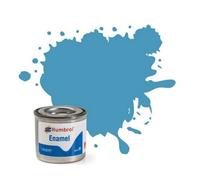 Humbrol No.89 Matt Middle Blue Enamel Paint - 14Ml Tin For Model Kits, Miniatures & Craft Projects