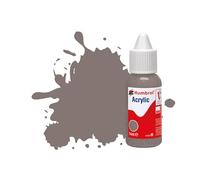 Humbrol DB0156 No 156 Dark Camouflage Grey Satin Acrylic Paint 14ml dropper bottle