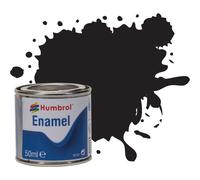 Humbrol Tinlet No.85 Satin Black 50ml