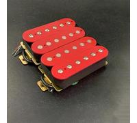 Humbucker Electric Guitar Coil Splitting Pickup Humbucker Dual Coil Pickup 4 Conduct Cable N-7.5K/B-15K Output(Set H)