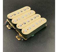 Humbucker Electric Guitar Coil Splitting Pickup Humbucker Dual Coil Pickup 4 Conduct Cable N-7.5K/B-15K Output(Set C)