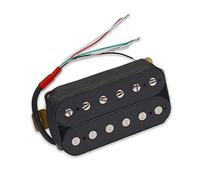 Humbucker Electric Guitar Pickup Coil Spliting Humbucker Dual Coill Pickup With 4 Conduct Cable Electric Guitar Parts Replacement (Color : Neck)